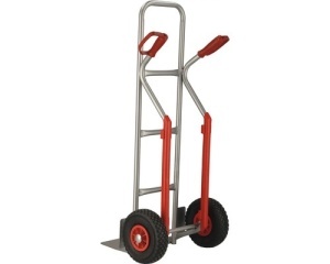 Carucior transport cu platforma Cargo Point max. 200kg, H 1190mm, din otel zincat - Img 8