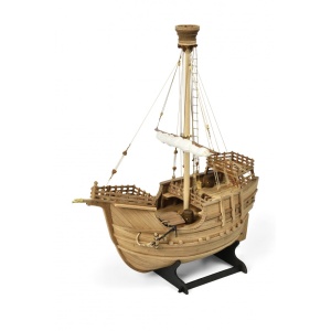 Coca, navomodel istoric Amati, Scara: 1:60, Lungime 41 cm - Img 3