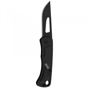 Cutit breloc SOG Centi I CE1002-CP, lama 3Cr13, Slip Joint, maner din otel inoxidabil, Mini EDC Keychain Knife - Img 9