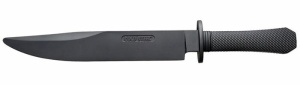Cutit de antrenament Cold Steel Rubber Training Laredo Bowie CS-92R16CCB, Santoprene, pentru tehnici tactice si autoaparare - Img 2