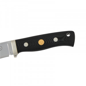 Cutit Fallkniven F1L3Gbm Next Generation, lama Laminated 3G Powder Steel, maner Black Micarta, lama 101 mm - Img 4