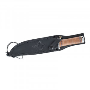 Cutit Fallkniven NL3L Njord Lam. VG10 Satin Finish Lama 150 mm Otel Laminat VG10 Maner Piele - Img 3