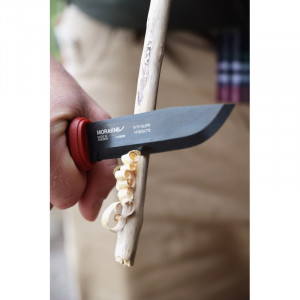 Cutit Full-Tang Morakniv Garberg Dala Red CARBON, Teaca si maner Polimer Dala Red, pentru Bushcraft si Outdoor - Img 3