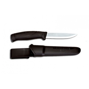 Cutit Morakniv Companion cu lamă din otel inoxidabil 12C27 si teaca inclusa