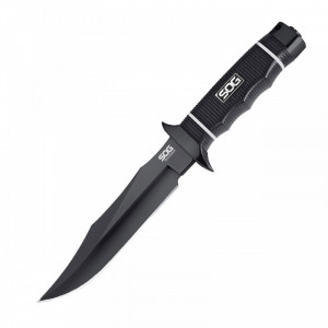 Cutit neck knife SOG Instinct Mini G10 Satin, otel 5Cr15MoV, lama Drop Point 48 mm - Img 5