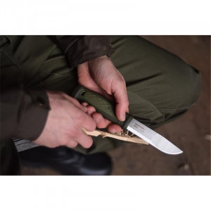 Cutit outdoor Morakniv Kansbol Multi-Mount Green, otel inoxidabil 12C27, compatibil amnar, sistem de prindere MOLLE Multi-Mount - Img 7