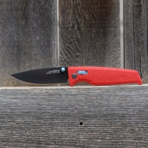 Cutit pliabil SOG Altair XR Canyon Red 12-79-02-57, lama Drop Point CRYO 154CM Satin, XR Lock, Thumb Stud, maner GRN Canyon Red, EDC Ultralight - Img 9