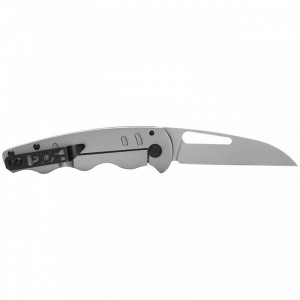Cutit pliabil SOG Escape FL 14-52-01-57, lama Drop Point 8Cr13MoV, Frame Lock, maner din otel inoxidabil, EDC Rescue Folder - Img 5