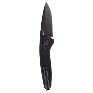 Cutit pliabil SOG One-Zero AU Black Chrome 15-73-01-57, lama Cryo CPM S35VN, XR Lock, maner din aluminiu, EDC Premium Made for Performance - Img 3
