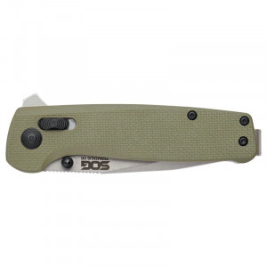 Cutit pliabil SOG Terminus XR G10 Olive Drab, lama D2, XR Lock, maner G10 verde olive, Flipper EDC - Img 9