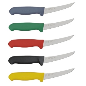 Cutit profesional pentru dezosat Morakniv CB5S-PUG, lama curba rigida 133 mm