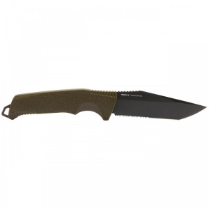 Cutit tactic SOG Trident FX Serrated FDE, otel CRYO CPM S35VN, lama 117 mm - Img 4