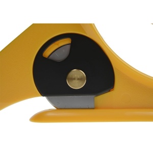Cutter profesional pentru covor si linoleum OLFA 45-C Japonia, lama rotativa 45 mm - Img 5