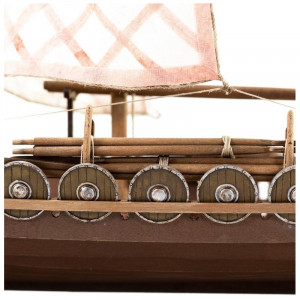 Drakkar viking-sec XVIII-XIX, Navomodel Amati, Scara 1:50, Lungime 44cm - Img 9