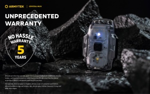 F07001GUV Lanterna breloc Crystal Gri WUV, Armytek - Img 24