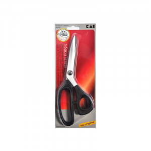 Foarfeca profesionala pentru croitorie KAI Japonia, tais neted, 22 cm - Img 4