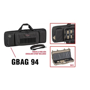 Geanta/husa speciala arme valiza protectie, 9413, 9433, 940 x 300 x 110 mm, Explorer cases