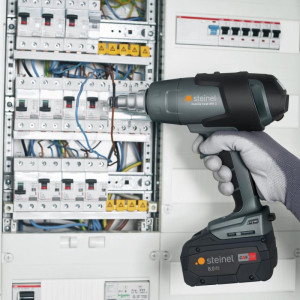 Generator de aer cald profesional, MH 3 Inclusiv 8,0Ah baterie reîncărcabilă și încărcător, Steinel - Img 5
