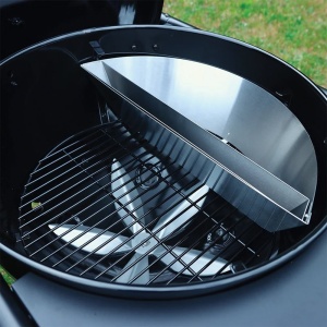 Gratar si smoker MasterKettle pe carbuni de tip kettle Slow 'N Sear® SNS GRILLS 56 CM - Img 12
