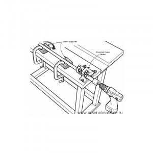 Lama frontala aparat fabricare dibluri mari lemn Veritas Tools. - Img 4