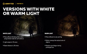 Lanterna tactica Armytek Partner C2 Magnet USB Warm 1020 lm cu acumulator inclus - Img 24