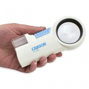 Lupă cu lanternă MagniFlash si LED-uri, putere x9 - Carson - Img 5