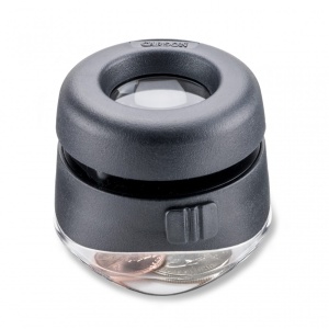 Lupa de focalizare VersaLoupe LED, putere 10x cu led - Carson - Img 3