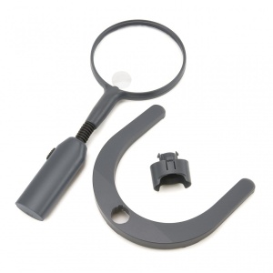 Lupa hands-free MagniLamp, putere 2x/3.5x cu leduri - Carson - Img 3