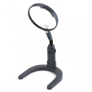 Lupa hands-free MagniLamp, putere 2x/3.5x cu leduri - Carson - Img 9