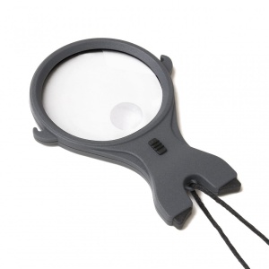 Lupa portabila MagniLook, putere 2.5x/4.5x cu snur pentru gat - Carson - Img 1