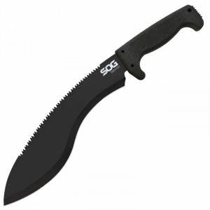 Maceta SOG Kukri Machete, otel 3Cr13, lama Kukri 305 mm - Img 4