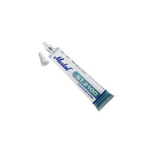 Marker cu vopsea, varf cu bilă metalică ST.2100 pentru Inox, varf 3mm, Markal