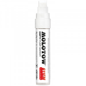 Marker reincarcabil pentru vopsea pielarie, MOLOTOW 611EM, varf de 15 mm - Img 2