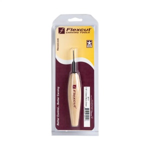 Micro dalta dreapta pentru sculptura in lemn, Flexcut - Img 3