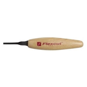 Micro dalta in forma de U pentru sculptura in lemn, Flexcut - Img 2