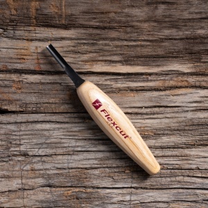 Micro dalta in forma de U pentru sculptura in lemn, Flexcut - Img 12