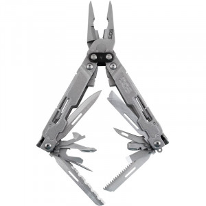 Multitool SOG PowerAccess, 18 functii, otel 5Cr15MoV, Compound Leverage, finisaj Stonewash - Img 2