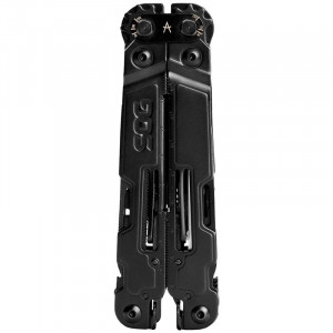 Multitool SOG PowerAccess Deluxe Black, 21 functii, Compound Leverage, kit 12 biti si husa nylon - Img 6