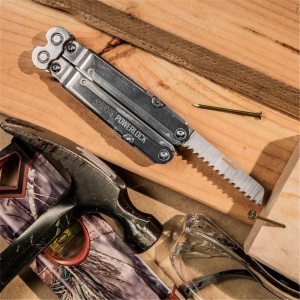 Multitool SOG PowerLock cu husa din nylon, 18 functii, otel inoxidabil 420 - Img 20