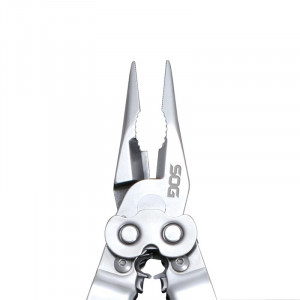Multitool SOG PowerLock V-Cutter cu husa din nylon, 18 functii, otel inoxidabil 420, Compound Leverage - Img 4