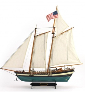 Navomodel American Schooner Virginia, scara 1:41 - Aertesania Latina - Img 4