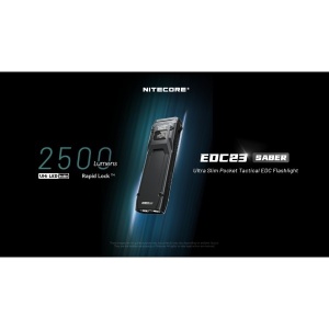 Nitecore EDC23, Lanterna EDC Ultra-Subtire 2500 Lumeni - Img 4