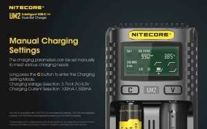 Nitecore UM2 - Incarcator USB Inteligent 2 Sloturi - Img 11