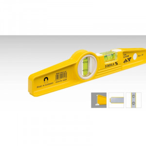 Nivela cu 2 bule si magneti tip 81SREM de 25 cm, Stabila - Img 1