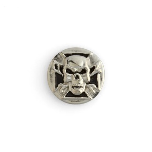 Ornament cap de mort - Tandy Leather SUA - Img 5