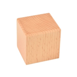 Pedestal lemn 45x40x45mm pt modele / figurine modelism, Amati Italia.