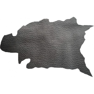 Piele Cerveau Negru pentru Proiecte Mici - Piele Naturala (cod CER 11)