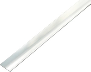 Platbanda aluminiu autoadeziva, design cromat, pentru proiecte DIY