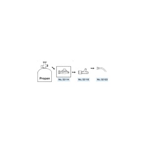 Regulator presiune butelie gaz 2,5 bari filet 3/8", pentru propan & butan - Img 4