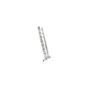 Scara tripla aluminiu universala 3x9 trepte - Img 3